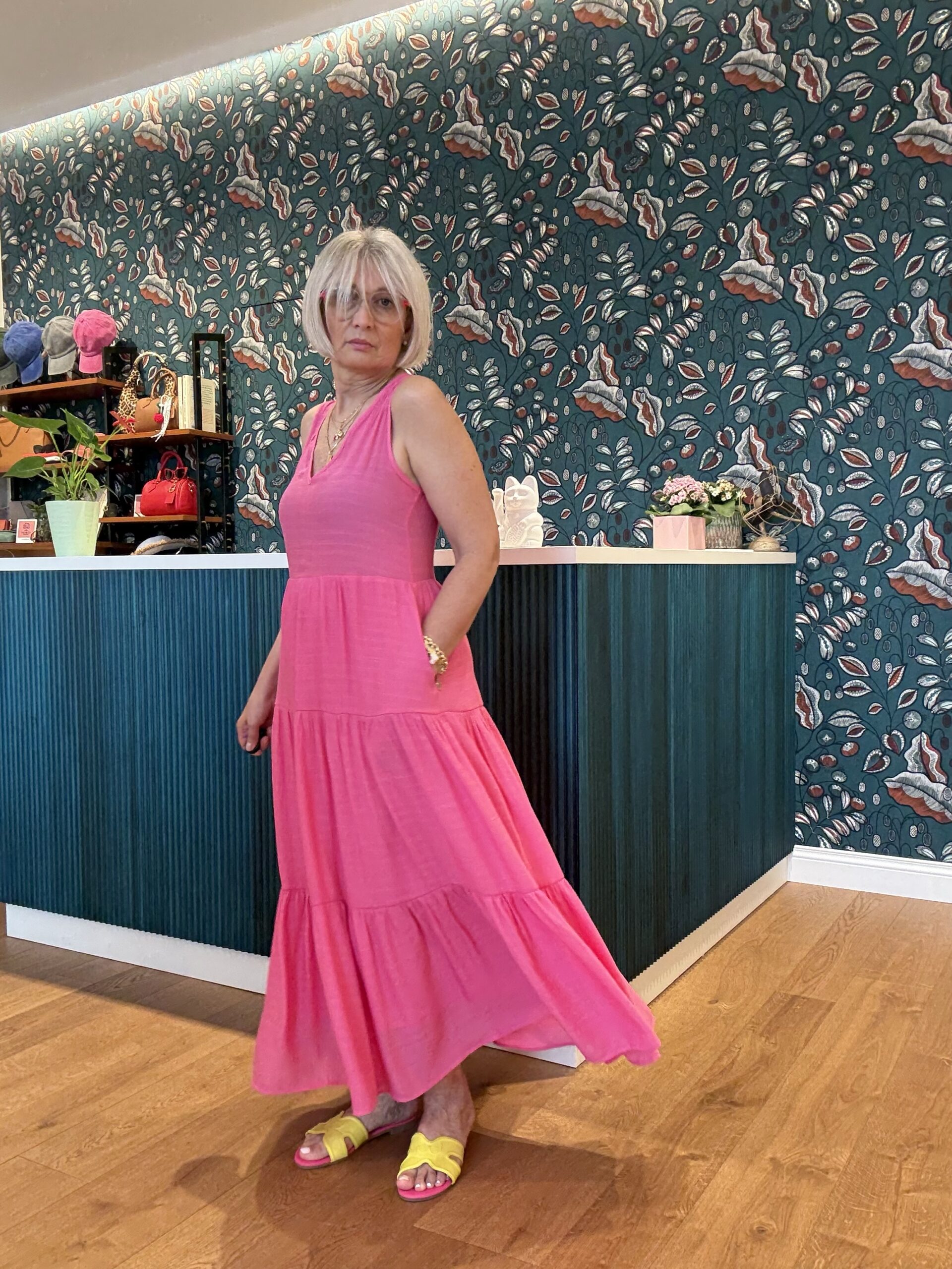 Abito Provenzale fucsia - immagine 2