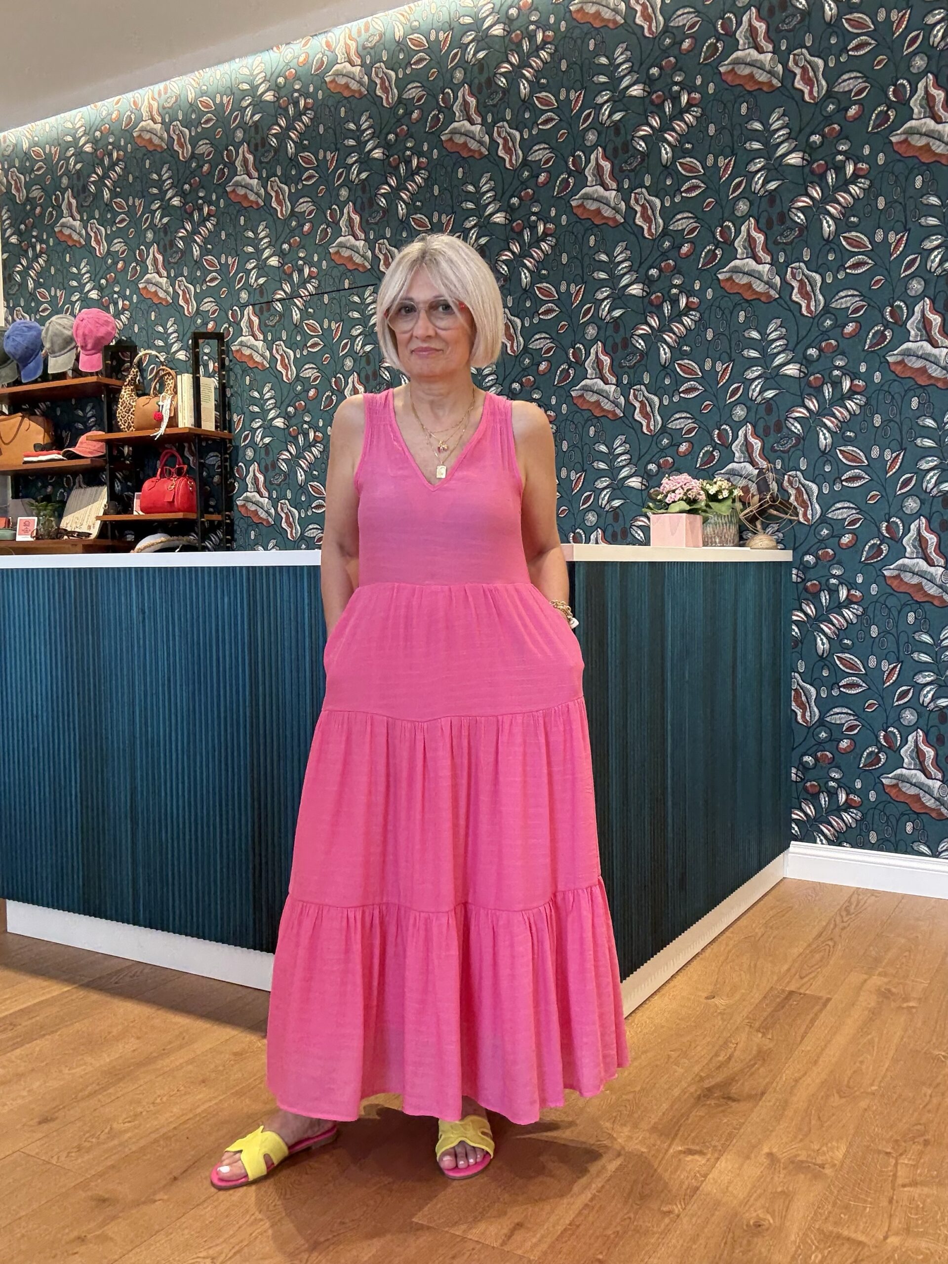 Abito Provenzale fucsia - immagine 3