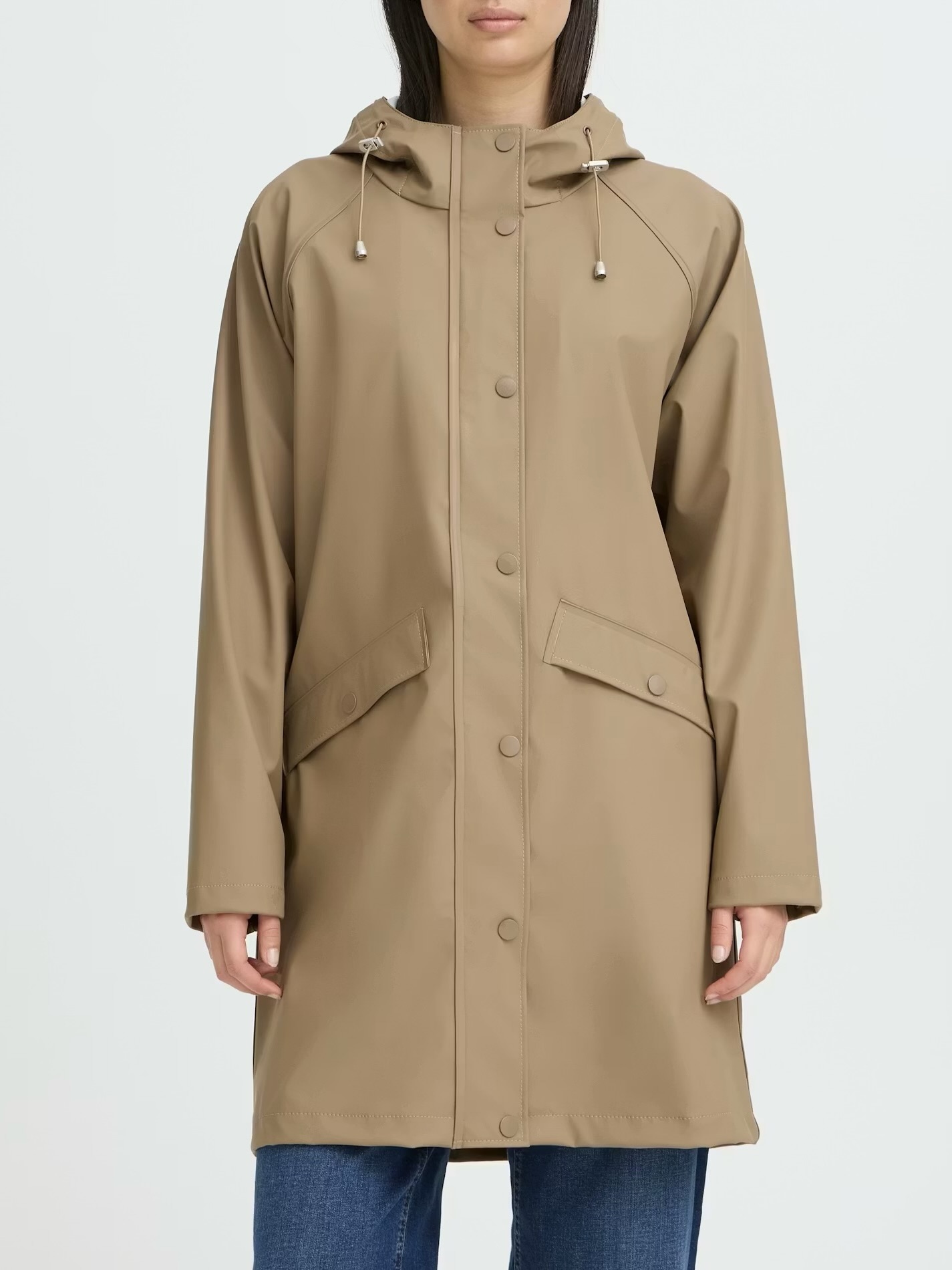 Impermeabile Primavera beige - Ichi - immagine 2