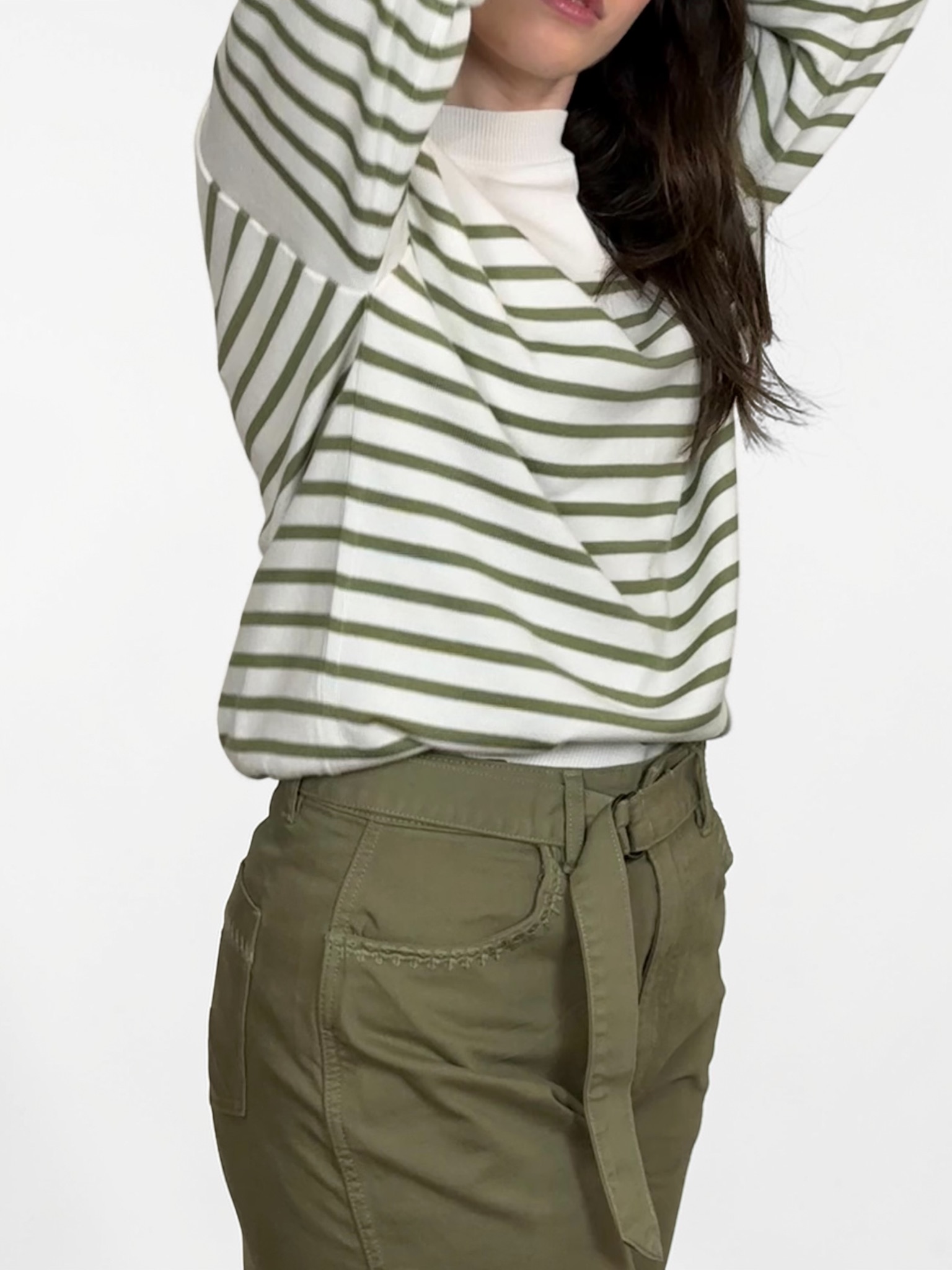 Maglia righe verdi - Ichi - immagine 4
