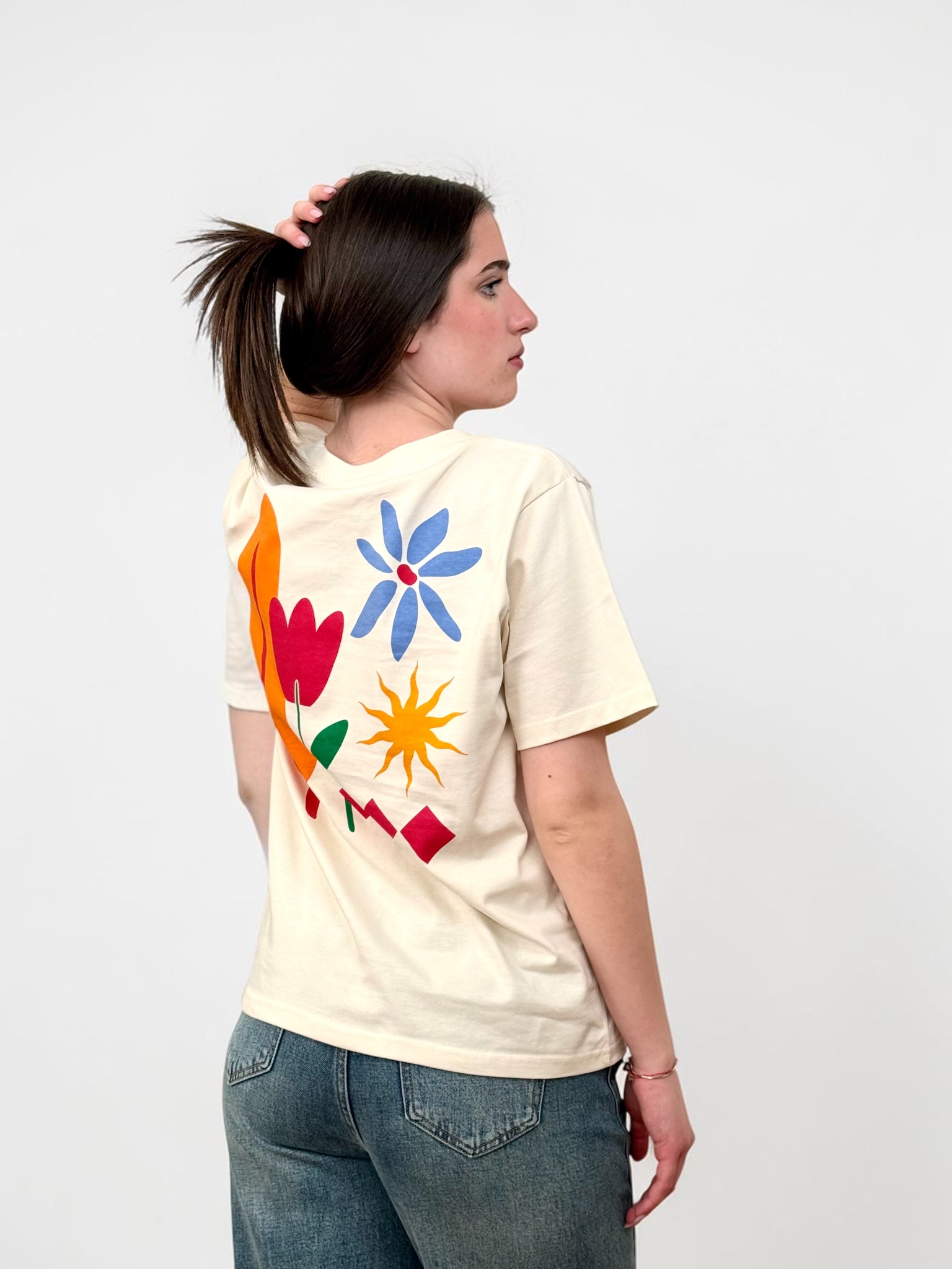 T-Shirt Retro Fiore - Ichi