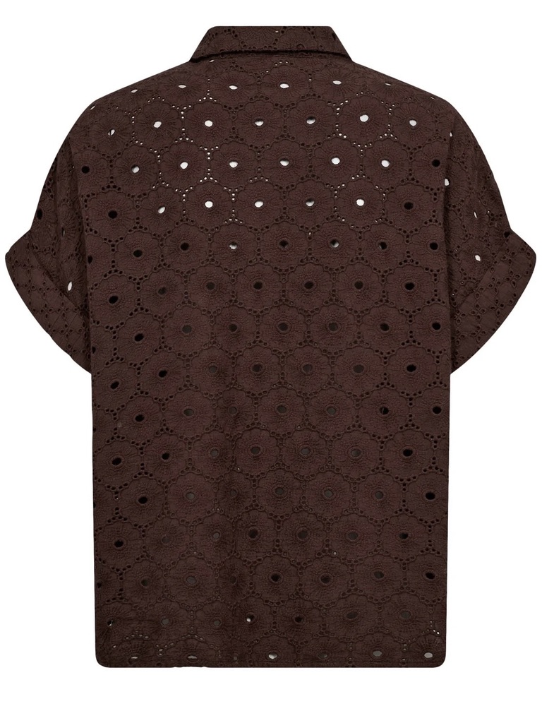 Camicia Sangallo Caffè - Numph - immagine 6