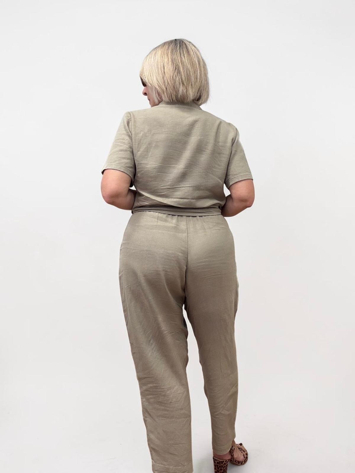 Pantalone Barrel Nodo - Ichi - immagine 3