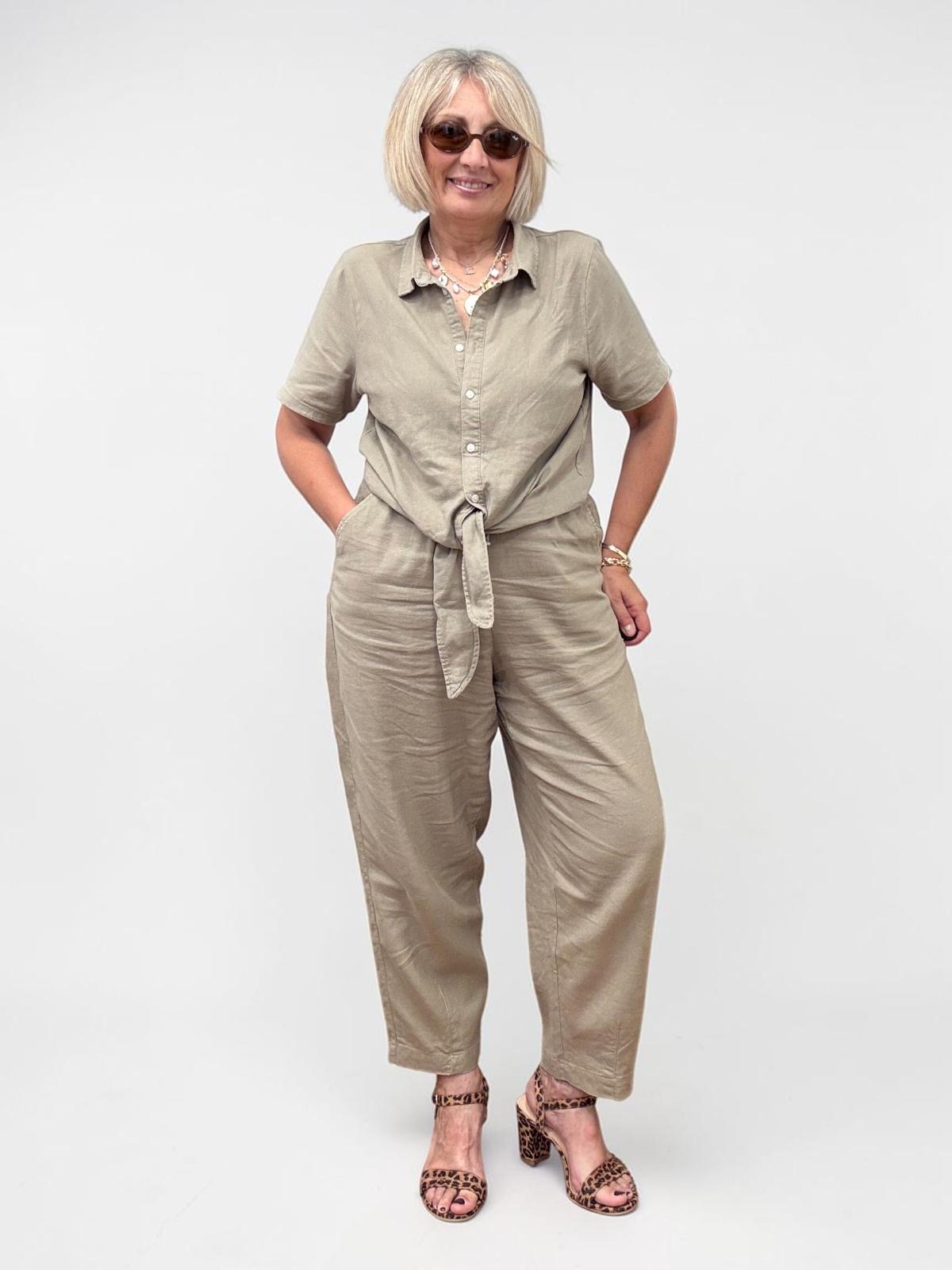 Pantalone Barrel Nodo - Ichi - immagine 2