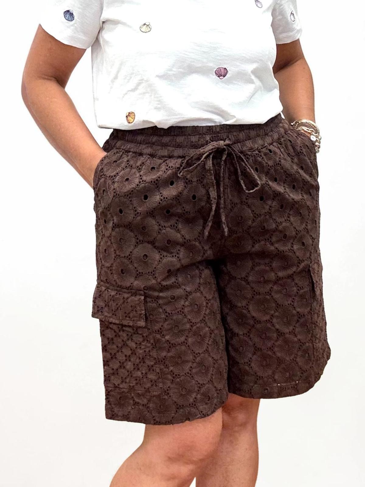 Shorts Sangallo Caffè - Numph - immagine 2