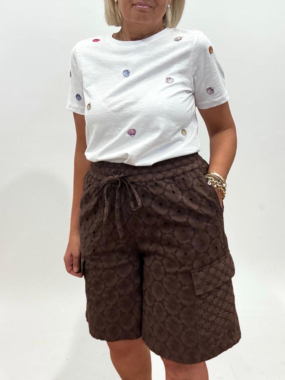 Shorts Sangallo Caffè - Numph - immagine 3